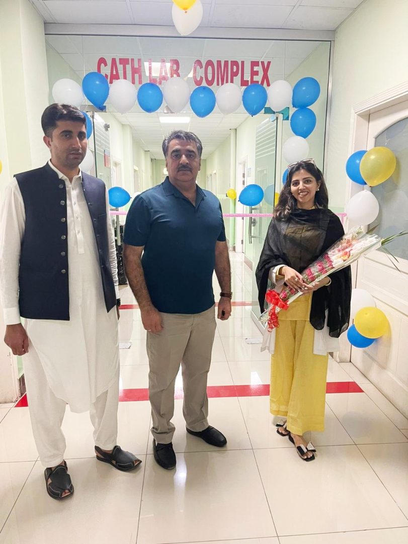 Inauguration of the cathlab complex